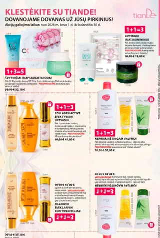 TianDe katalogas ir akcijos - TianDe • akcijų leidinys