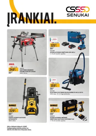 Senukai leidinys „Įrankiai“: Akcijos ir nuolaidos - Senukai • leidinys „Įrankiai“
