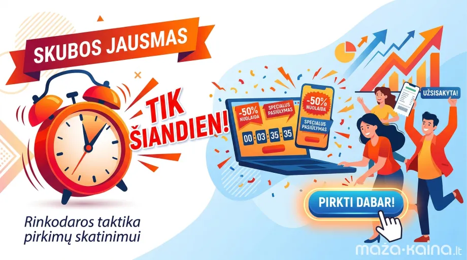 Skubos jausmas „Tik šiandien“