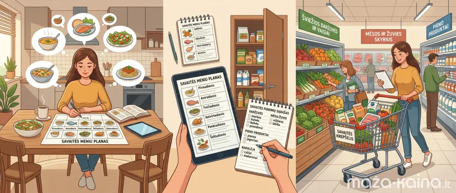 Kas yra „Savaitės krepšelio“ metodas ir kaip jis keičia mąstymą?