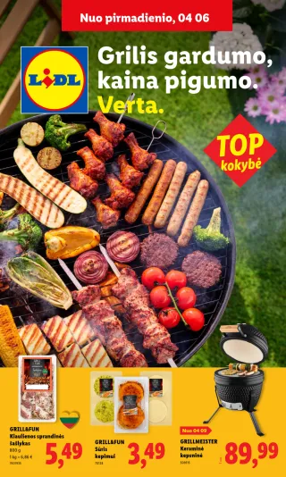 Lidl Grilio Katalogas: Akcijos ir Pasiūlymai - Lidl • Grilio katalogas