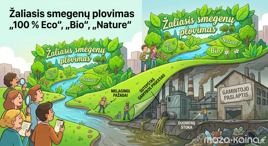 Kaip atpažinti netikrą „Eko“?