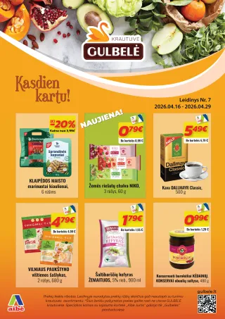 Gulbelė • akcijų leidinys