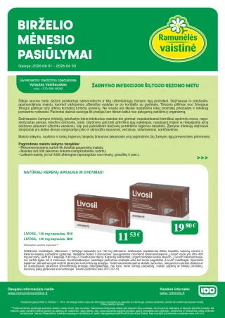 Ramunėlės vaistinė • akcijų leidinys