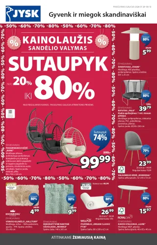 Jysk • akcijų leidinys