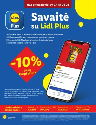 Lidl leidinys „Nuolaidų šturmas“: Didžiausios akcijos - Lidl • Nuolaidų šturmas leidinys