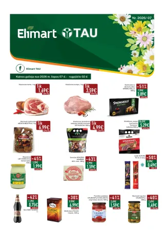Elimart Tau • akcijų leidinys