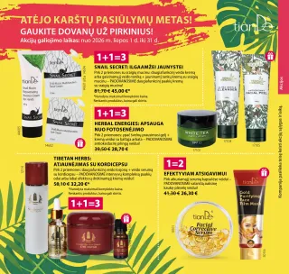 TianDe katalogas ir akcijos - TianDe • akcijų leidinys