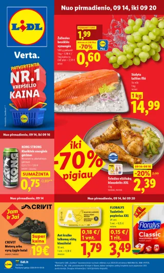 Naujausias Lidl akcijų leidinys - Lidl • akcijų leidinys