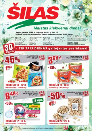 ŠILAS • akcijų leidinys