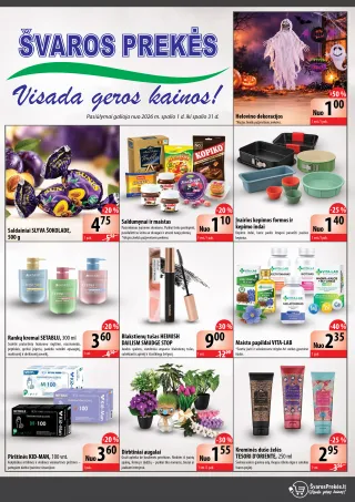 Švaros Prekės • akcijų leidinys