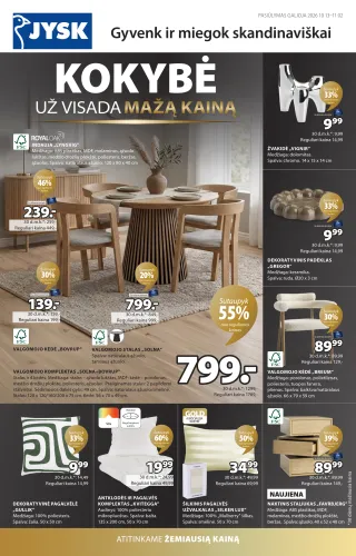 Jysk • akcijų leidinys