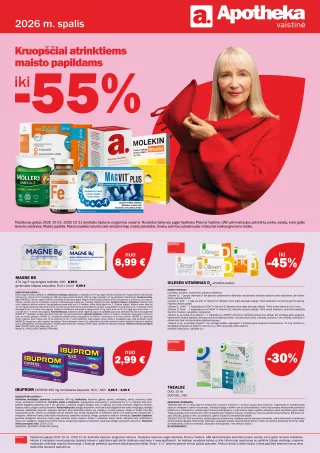Apotheka vaistinė • akcijų leidinys